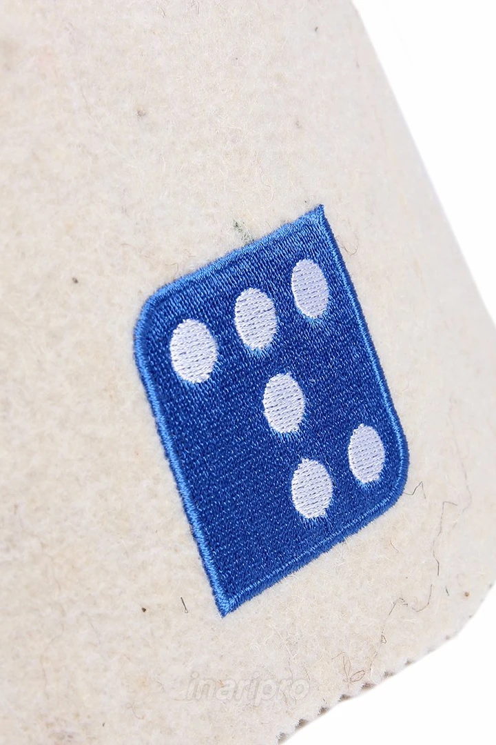 Шапка Банщик однотонная "Domino"#1