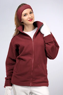 Купить женскую толстовку бордовую Харисон без капюшона