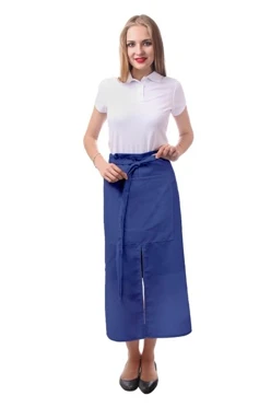 Купить фартук Бармен синий