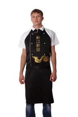 Купить Фартук однотонный Бейкер (из греты) "Gold Dragon"