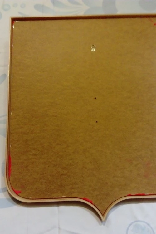 Герб РФ 42х50 см, барельеф, щит флокированный, металлонапыление#3