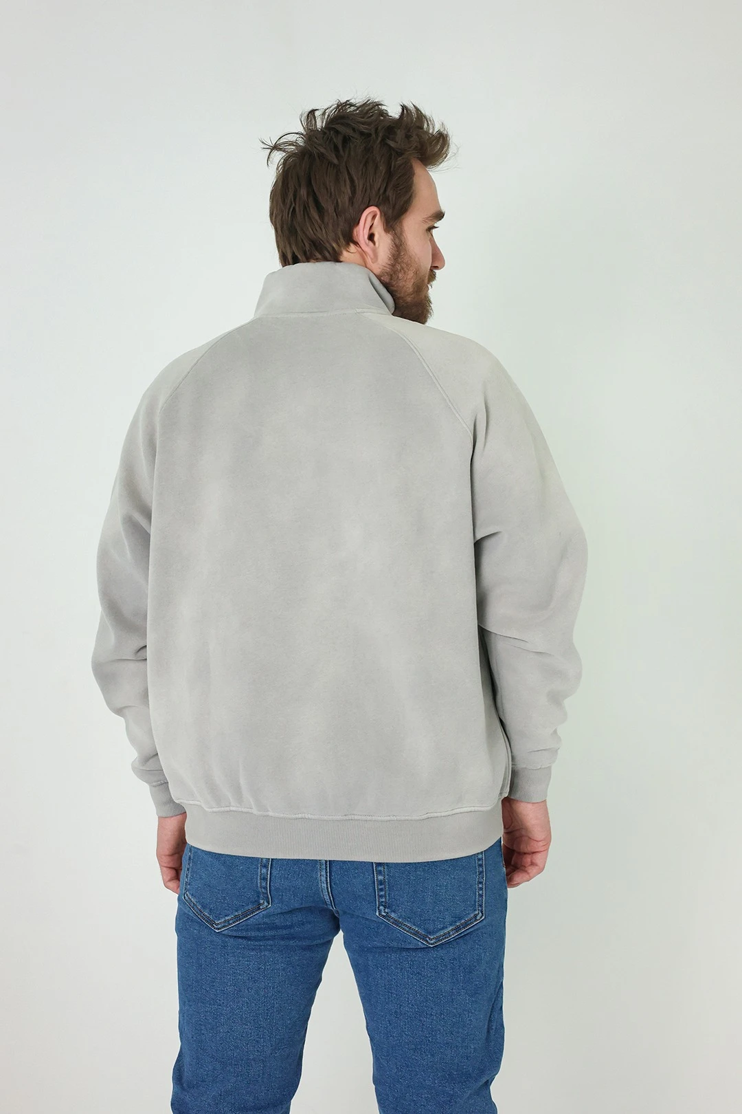 Толстовка Бэнч из футера унисекс, однотонная#2