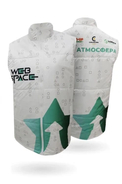 Купить жилет Портер с полной запечаткой "Web space"