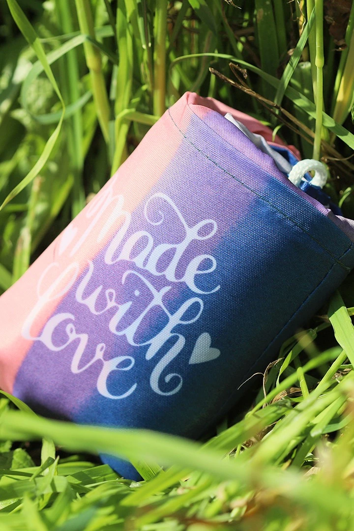 Плед Литтл для пикника 110х160 см (карманный), с полной запечаткой#3