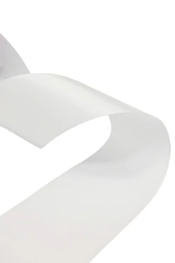 Лента атлас белая ширина 6 см#2