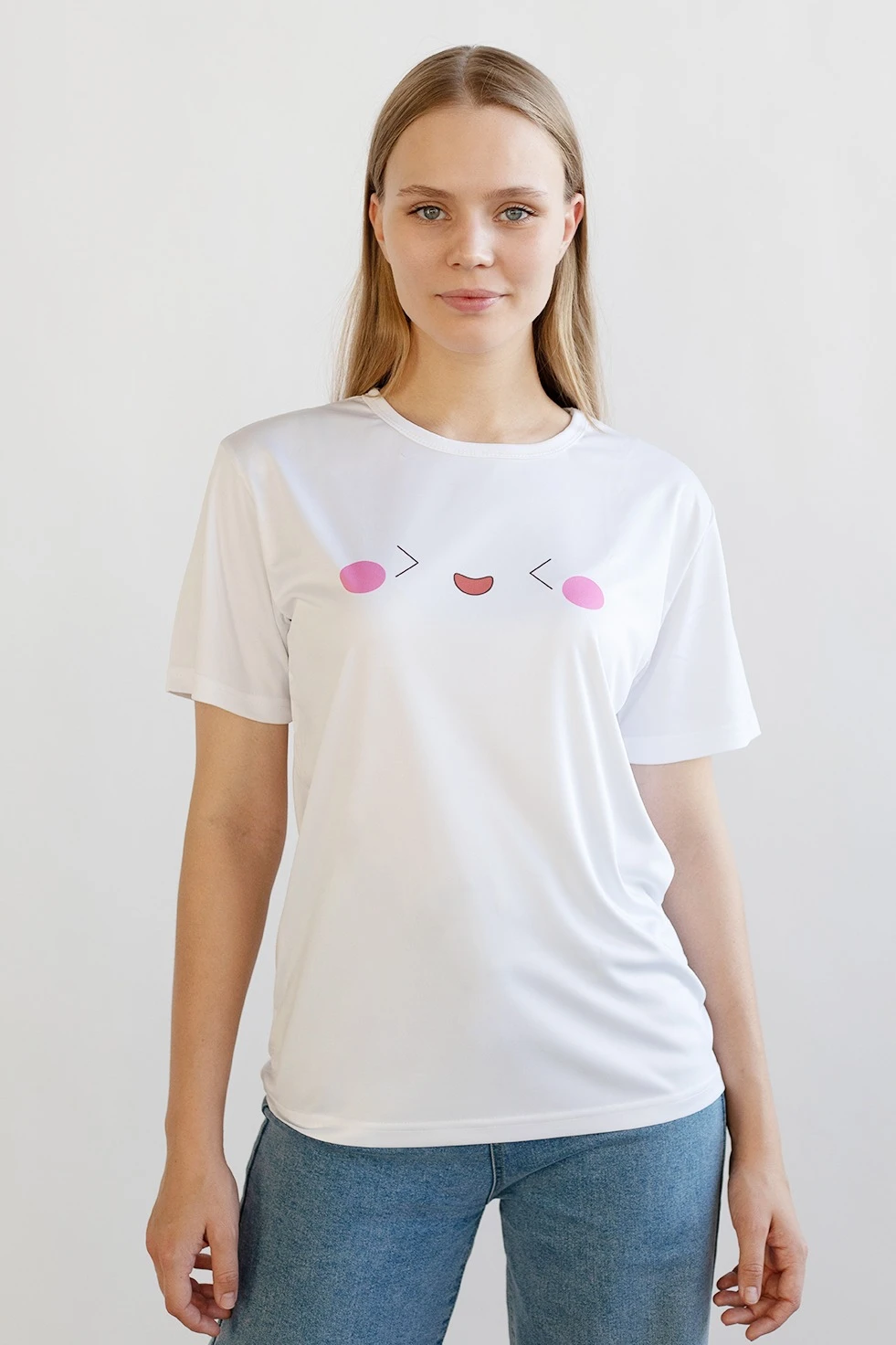 Футболка Астер из примы женская, однотонная "Emodji"#1