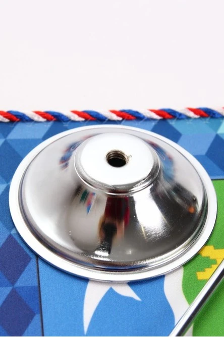 Подставка под вымпел (хромированная сталь) фигурная 31 см#4