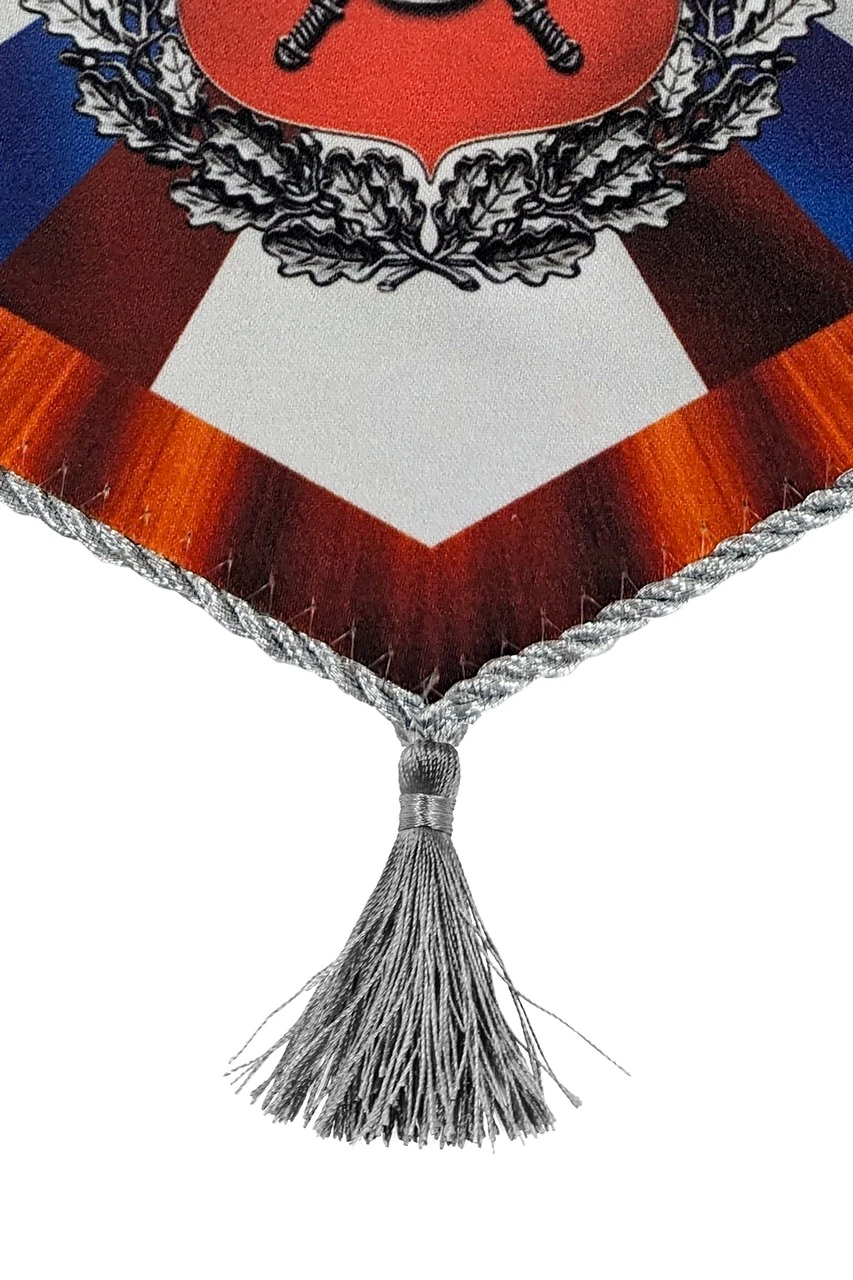 Вымпел Угол печатный со шнуром, декоративная кисть, 30х40 см#1