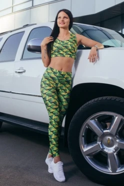 Купить комплект женский с принтом "Snakeskin"