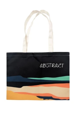 Сумка Комби из греты 40х30 см, печать c двух сторон "Abstract"