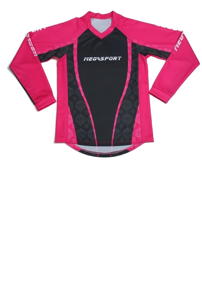 Свитер велосипедный взрослый с полной запечаткой "MEGASPORT"#1