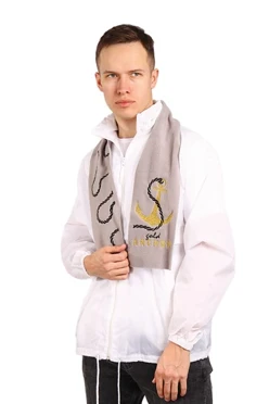 Купить шарф флисовый "Gold Anchor" 15х120 см