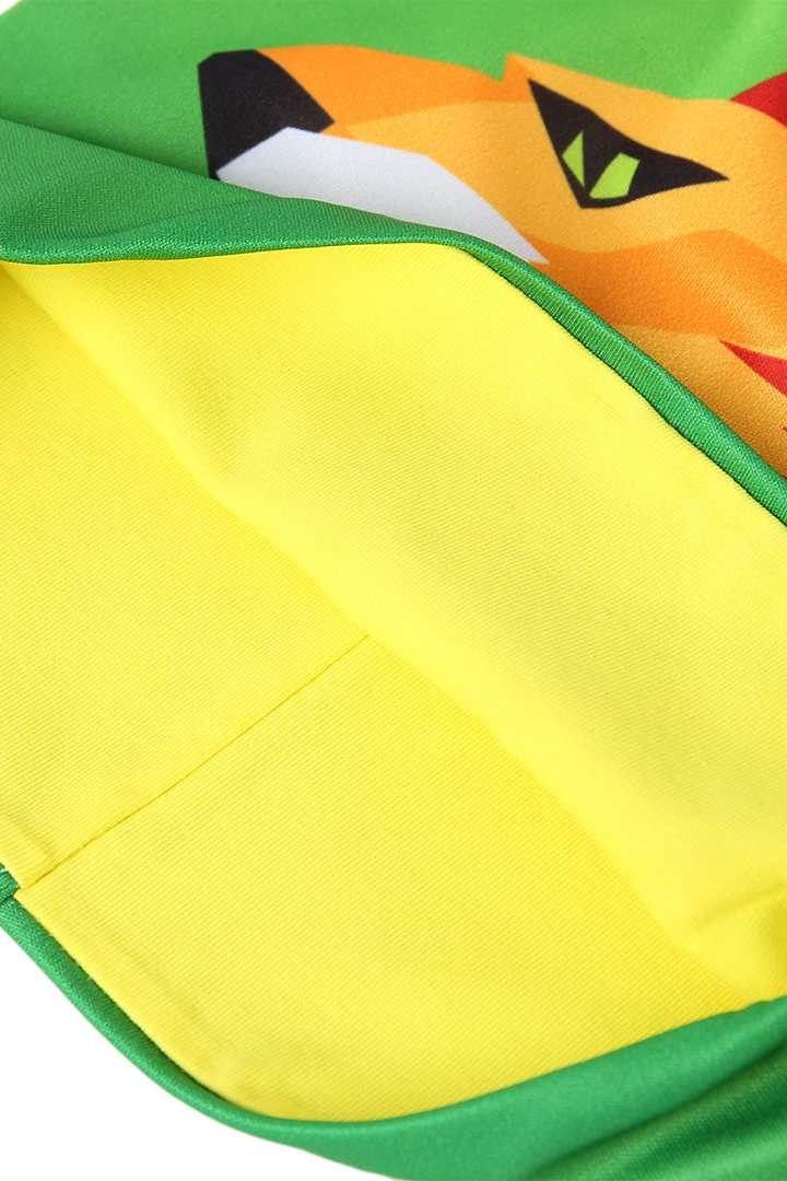 Шапка Сноу двухслойная детская, с полной запечаткой "Leo"#7