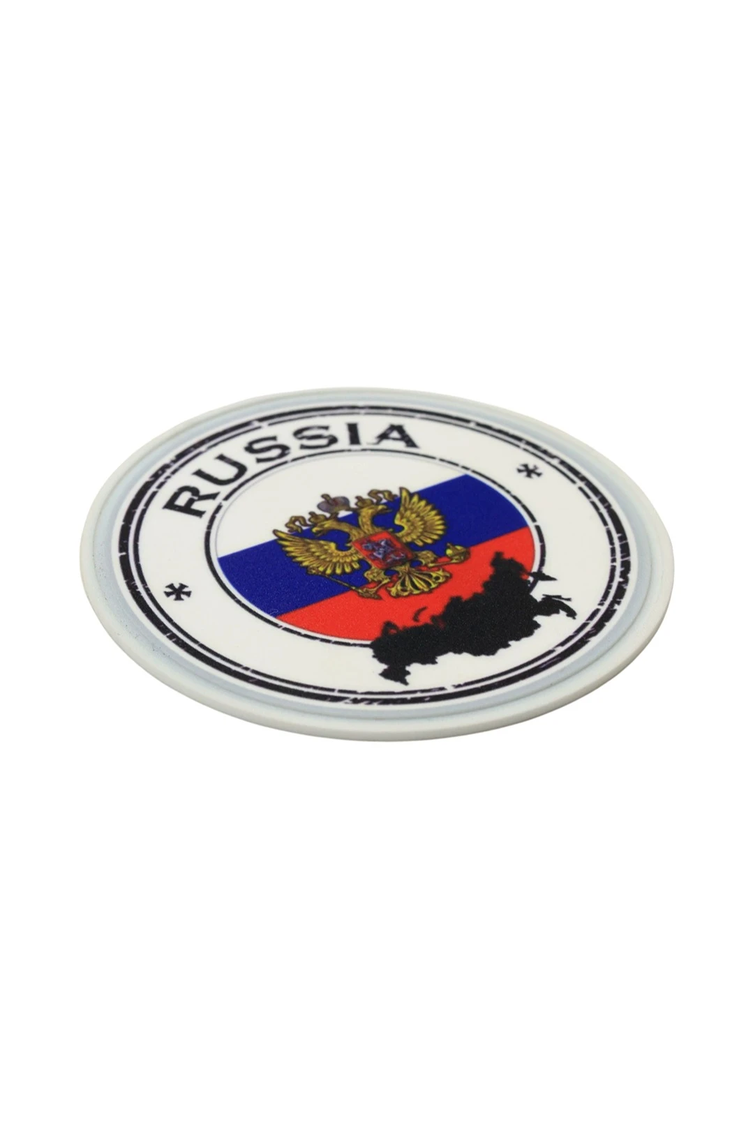 Шеврон ПВХ Круг под УФ нанесение 8х8 см#4 Шеврон ПВХ Круг под УФ нанесение 8х8 см#4