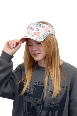 Купить козырек Бейс на липучке с полной запечаткой "Garden"