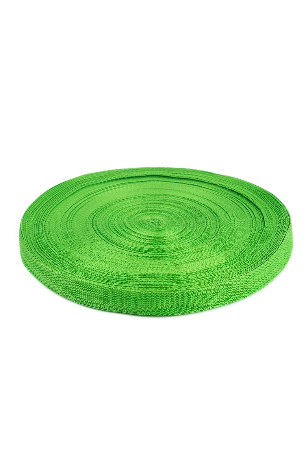 Лента ременная ширина 3 см, oднотонная зеленая#2