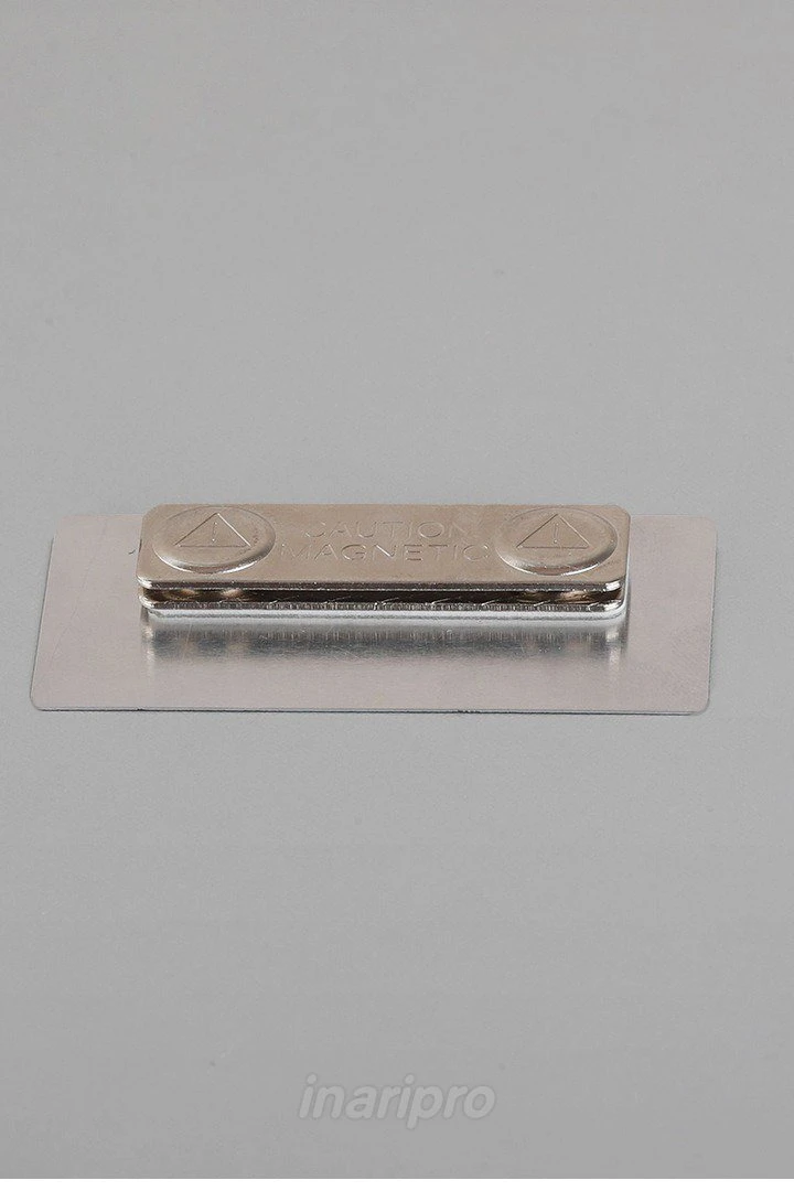 Бейдж из алюминия сублимационного с печатью 30х60 мм "Miranda Johnson"#2