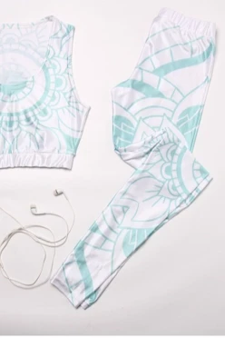 Купить комплект женский с принтом "Mandala"