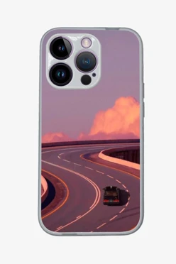 Купить чехол для iPhone 14 Pro с принтом "Road"