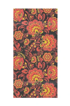 Купить полотенце махровое 70х140 cм (Ituma) c принтом "Khokhloma" Купить полотенце махровое 70х140 cм (Ituma) c принтом "Khokhloma"