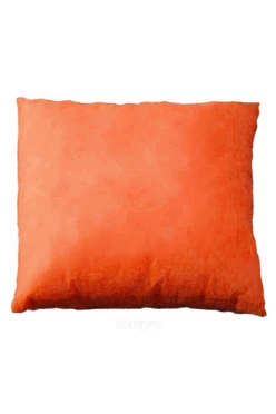 Купить подушку из спанбонда 30х30 см, однотонную оранжевую