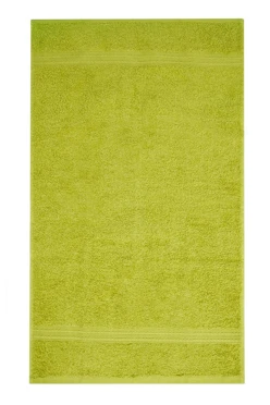 Купить полотенце махровое 40х70 см (Ituma), однотонное зеленое