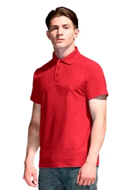 Купить поло Нэкст унисекс (Modern) - красная