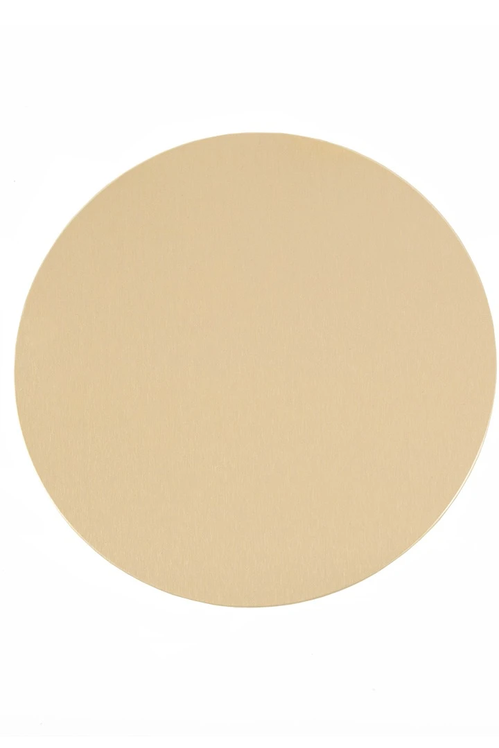 Купить вкладыш сатин односторонний 25 мм 0,5 мм 50 шт, золото