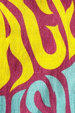 Купить печать на сарже  пог. м.