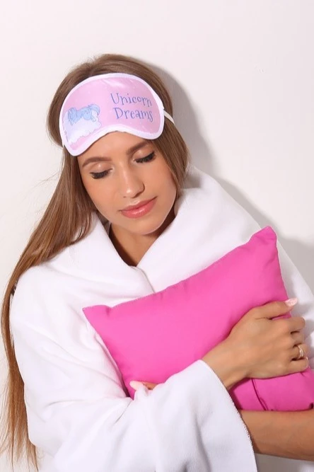 Маска для сна с принтом "Unicorn Dreams"#4