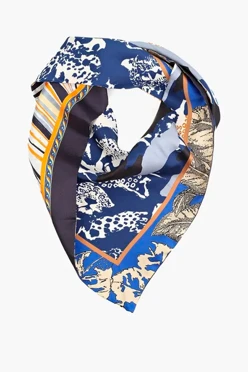 Купить косынку Шарлотта 70х70х100 см, с полной запечаткой "Ocean"