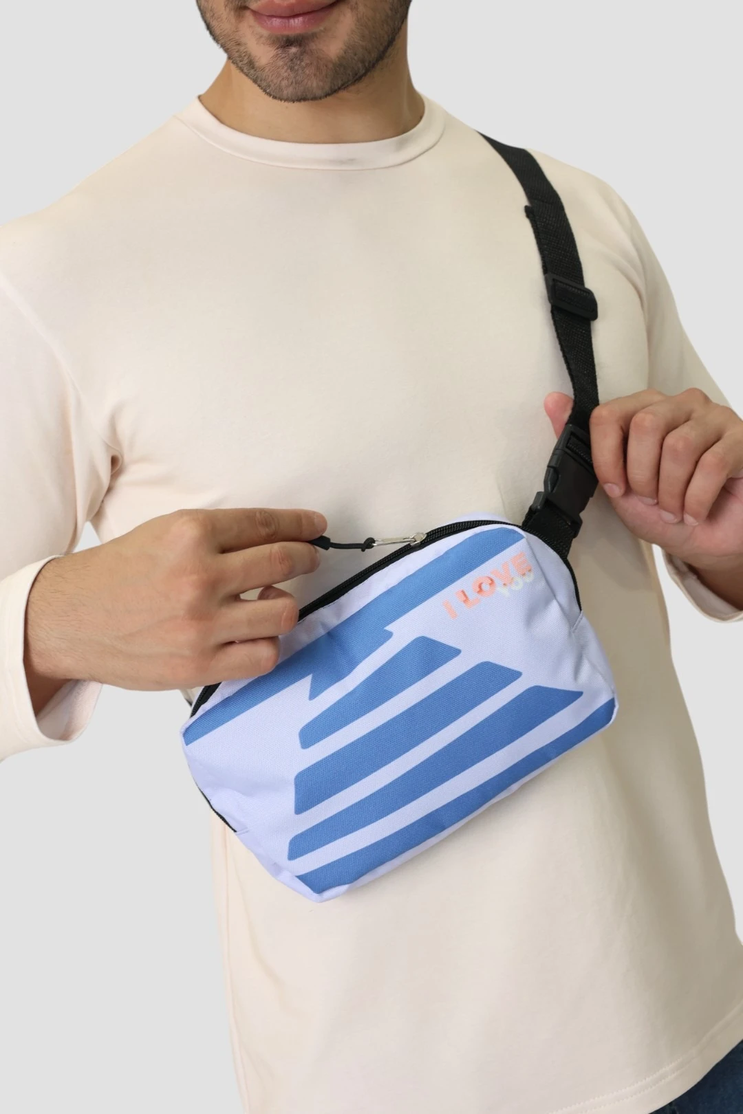 Сумка Райм поясная с полной запечаткой#5