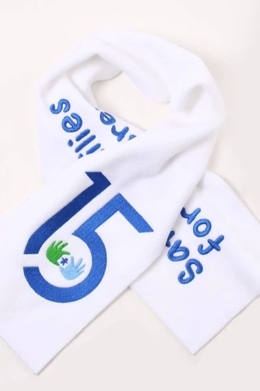 Купить шарф флисовый 15х100 см (однослойный) "Safe Families for Children"