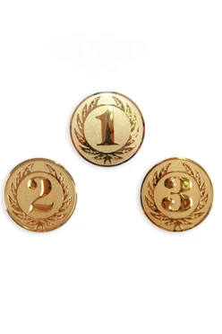 Вкладыш со стандартным дизайном, Ø 25 мм золото#2