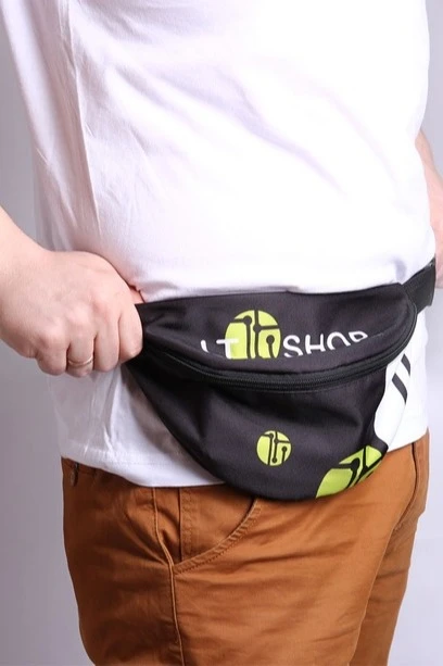 Сумка Белт поясная объёмная, с полной запечаткой "It shop"#1