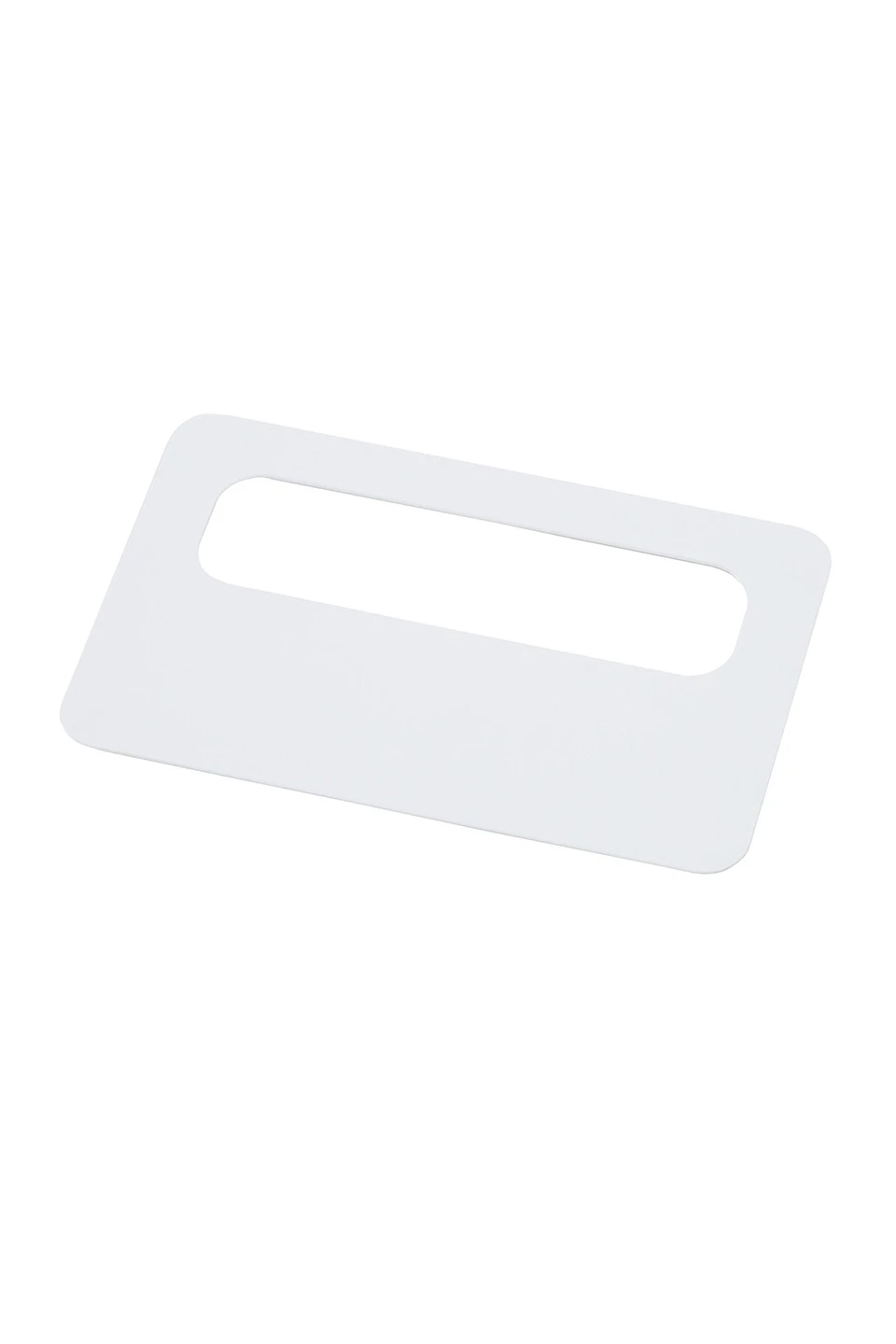 Купить бейдж с окном глянцевый односторонний 73х47 мм 0,6 мм