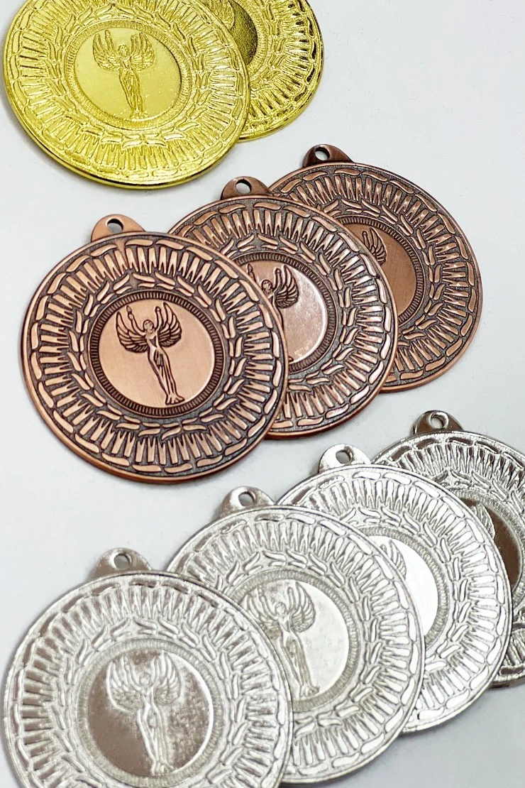 Медаль металлическая ИК5001 50мм#5