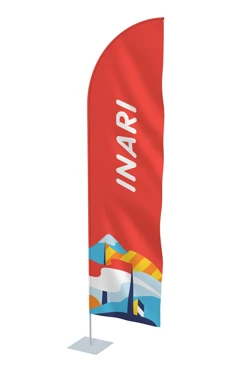 Купить флаг Парус 90х330 см шелк