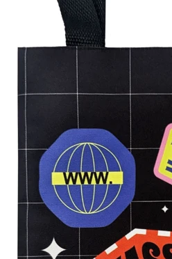 Сумка Бэлл из оксфорда 30х40 см, с печатью#1 Сумка Бэлл из оксфорда 30х40 см, с печатью#1