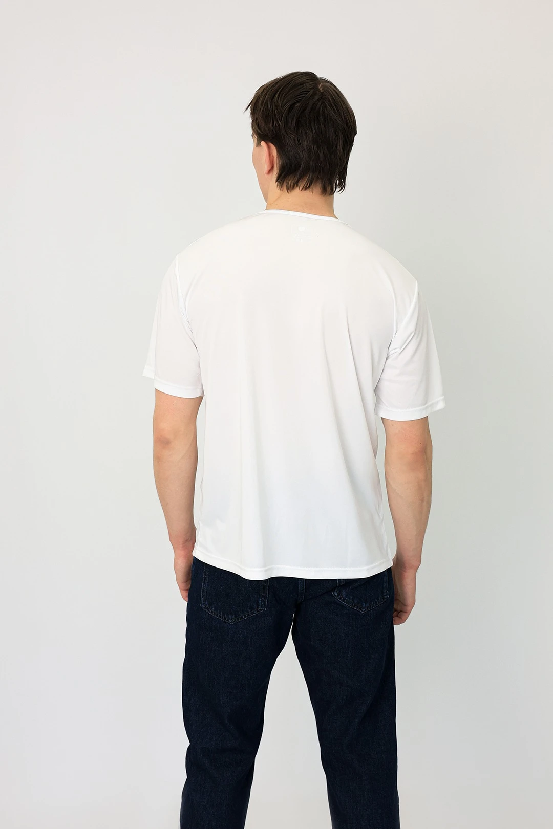 Футболка Нова оверсайз унисекс однотонная (полиэстер)#5