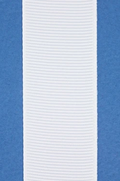Лента репс белая ширина 2,5 см#2
