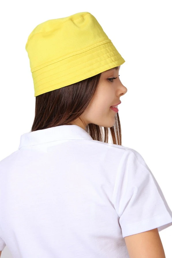 Панама Монако из греты с отстроченными полями, однотонная#2