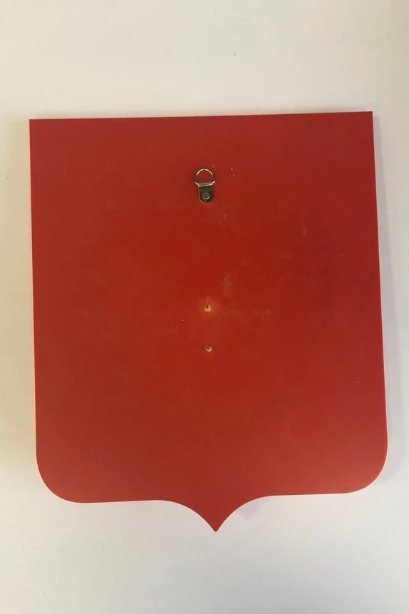 Герб РФ 22х26 см, барельеф, щит пластик, металлонапыление#2 Герб РФ 22х26 см, барельеф, щит пластик, металлонапыление#2