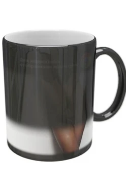 Кружка-хамелеон с принтом "Girl"#2