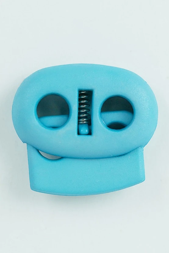 Купить фиксатор пластиковый 23х19 мм, 200 шт, голубой