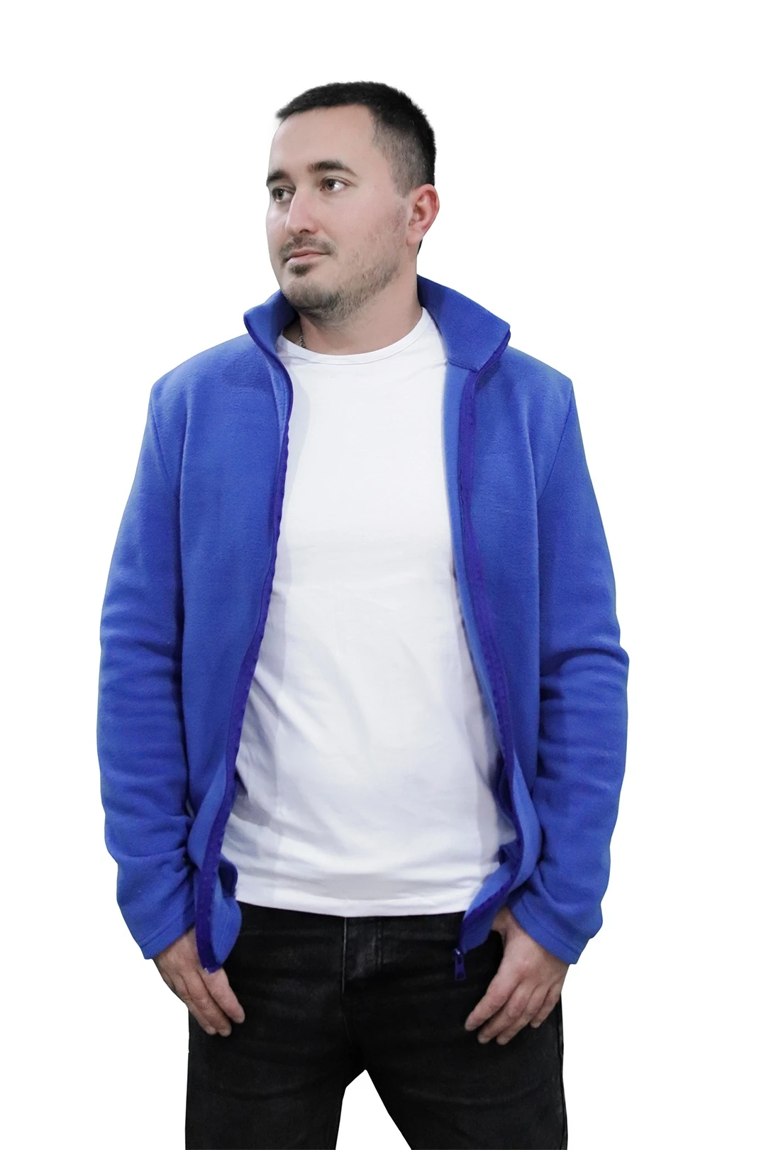 Толстовка Филл флисовая унисекс, однотонная#4