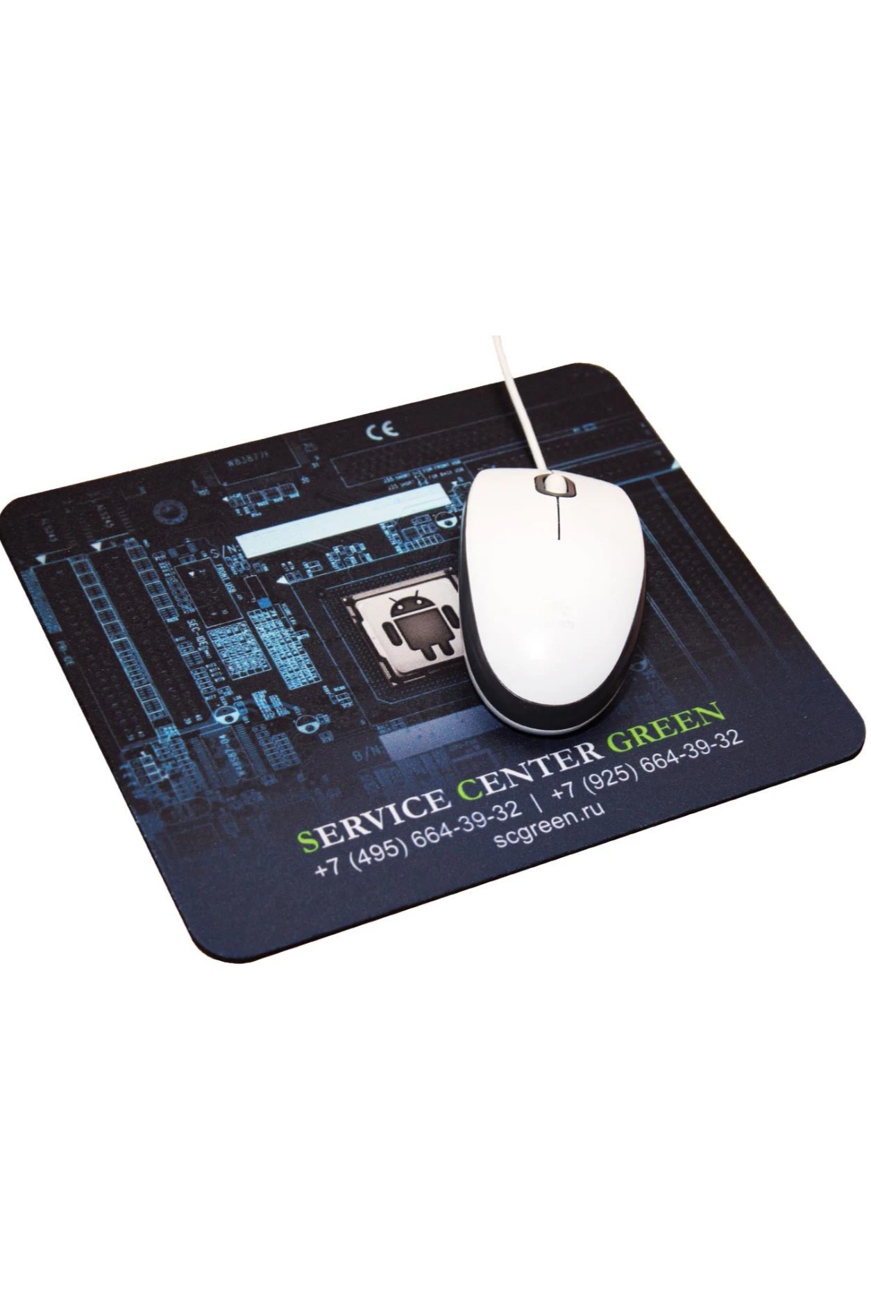 Коврик для мыши прямоугольный 3 мм, с полной запечаткой#1