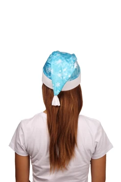 Колпак Новогодний с принтом "Ice"#2