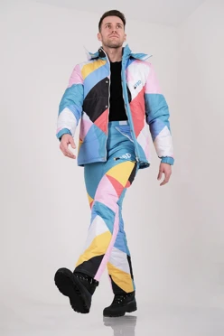 Брюки Сильвер на синтепоне унисекс, с полной запечаткой#2