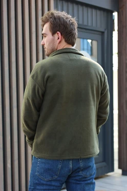 Толстовка Касл флисовая унисекс, однотонная#2